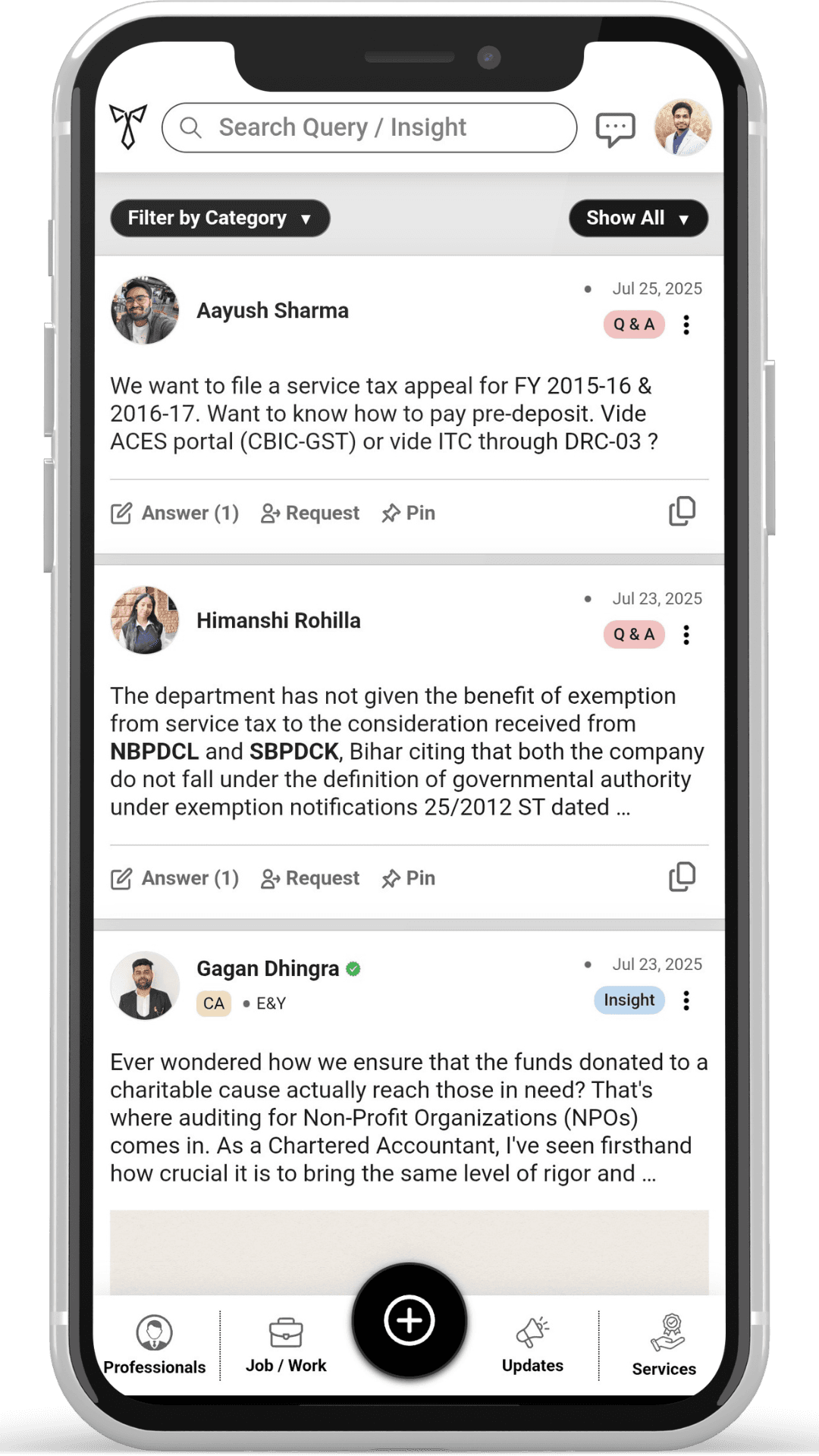 White Collar Professional mobile app preview 1 of 7